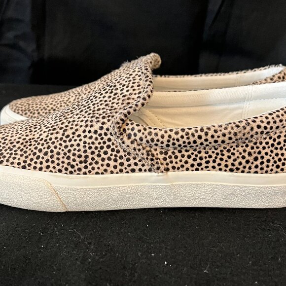 Sidewalk Slip-On Sneakers in Spotted Calf Hair - Picture 7 of 10